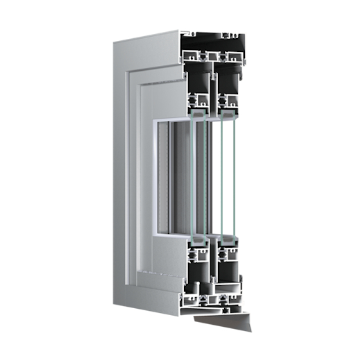 Thermally Broken 2 track sliding door