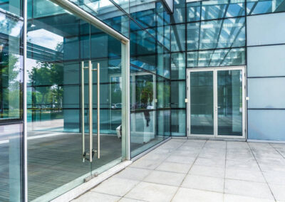 Commercial Aluminium door - replacement