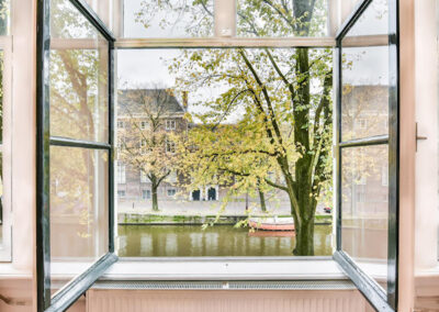 Aluminium casement windows